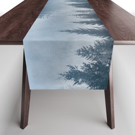 Pacific Northwest Forest Adventure II - Nature Photography Table Runner