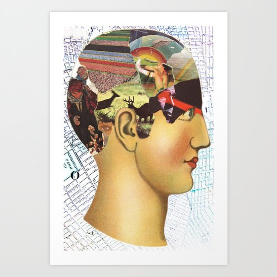 Mind Map Art Print