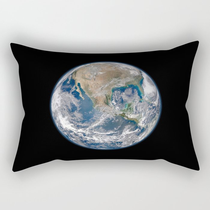 Earth Rectangular Pillow