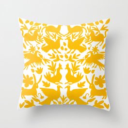Mexican pattern Throw Pillow