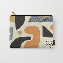 Mid century IX Carry-All Pouch | Nordicstyle, Geometricprint, Abstractprint, Scandinavianposter, Midcentury, Graphicdesign, Art, Garden, Curated, Papercut 
