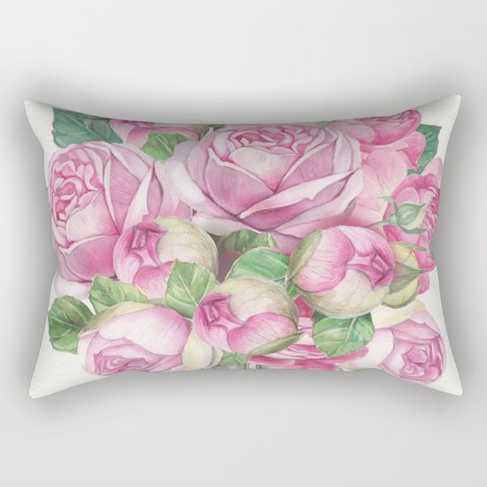 Flowers bouquet #18 Rectangular Pillow