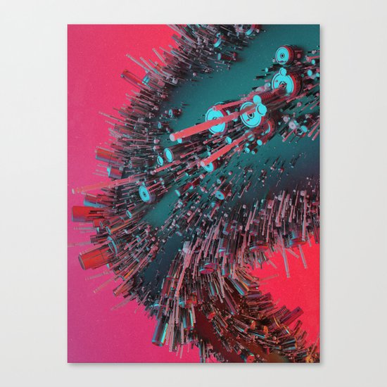 TURBO.FOLLICLE (everyday 05.12.16) Canvas Print