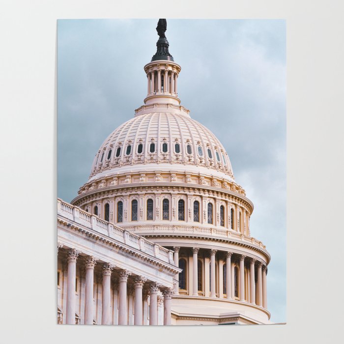 U.S. Capitol Building Poster
