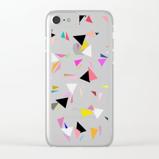 Pattern 0116 Clear iPhone Case