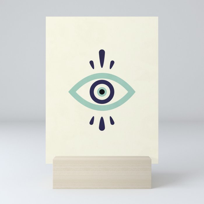 Evil Eye Protection Mini Art Print