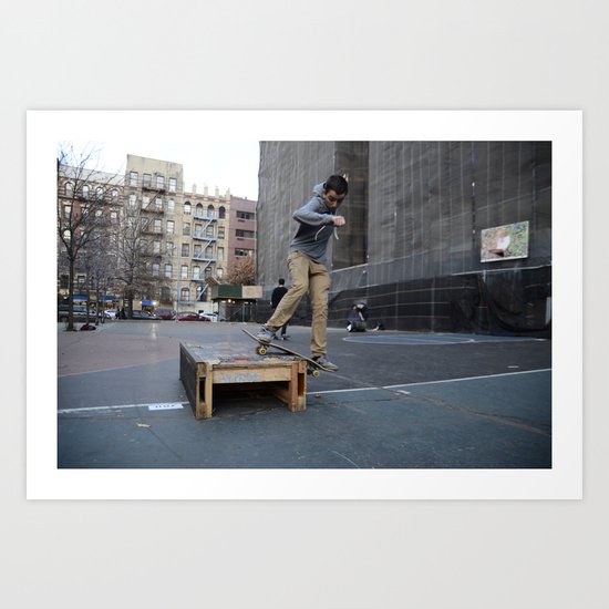 Trial and error Art Print