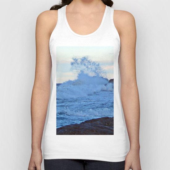 Exploding Surf Unisex Tank Top