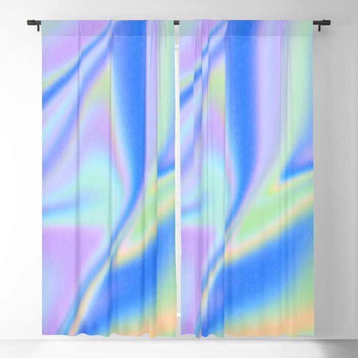 Dream Groovy Gradient Psychedelic Blackout Curtain