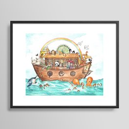 Noah's Ark Framed Art Print