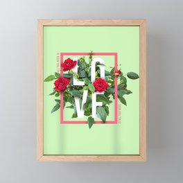 All You Need is Love Framed Mini Art Print