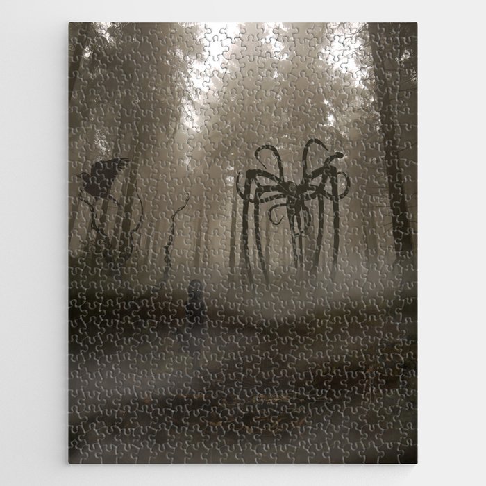 Creepy Forest Jigsaw Puzzle