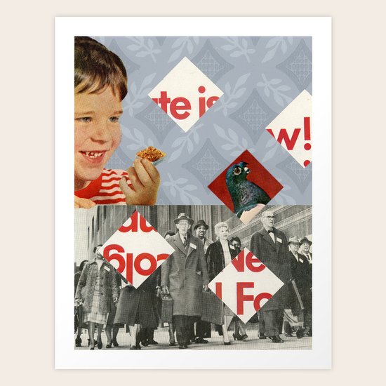 Feeding Time Art Print
