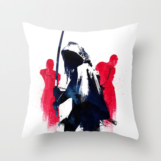 Michonne Throw Pillow