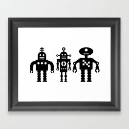 Three Robots by Bruce Gray Framed Art Print