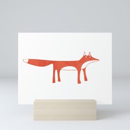 Wild Red Fox Mini Art Print