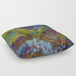 Acid Abstract Pattern (Color) Floor Pillow