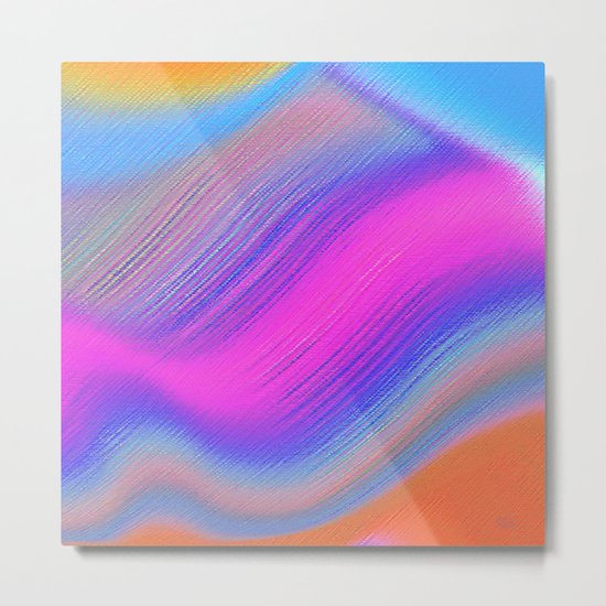 A Purple Peak Metal Print