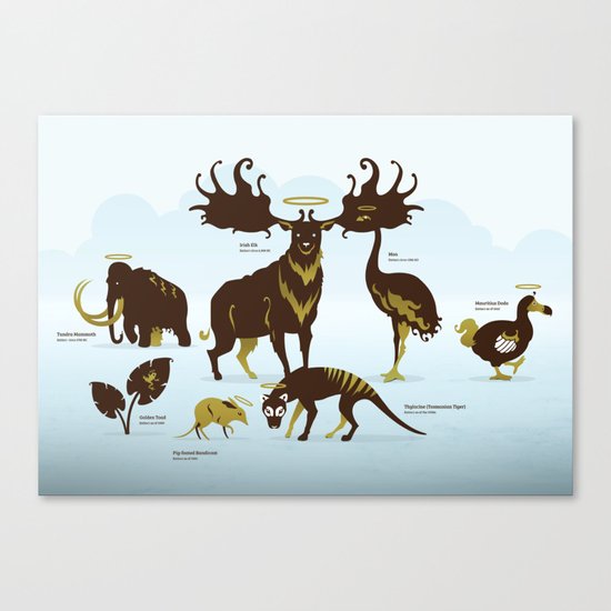 God's Zoo Canvas Print