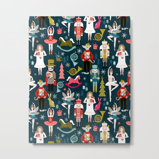 Nutcracker Ballet by Andrea Lauren Metal Print
