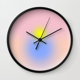 Morning Silence II - Gradient Wall Clock