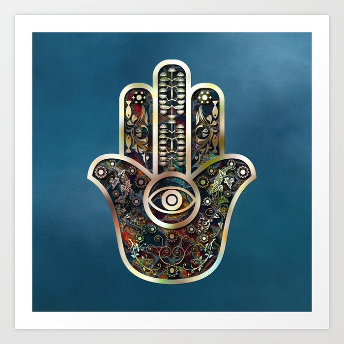 Hamsa 5 Art Print