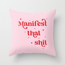 manifest 1 Throw Pillow