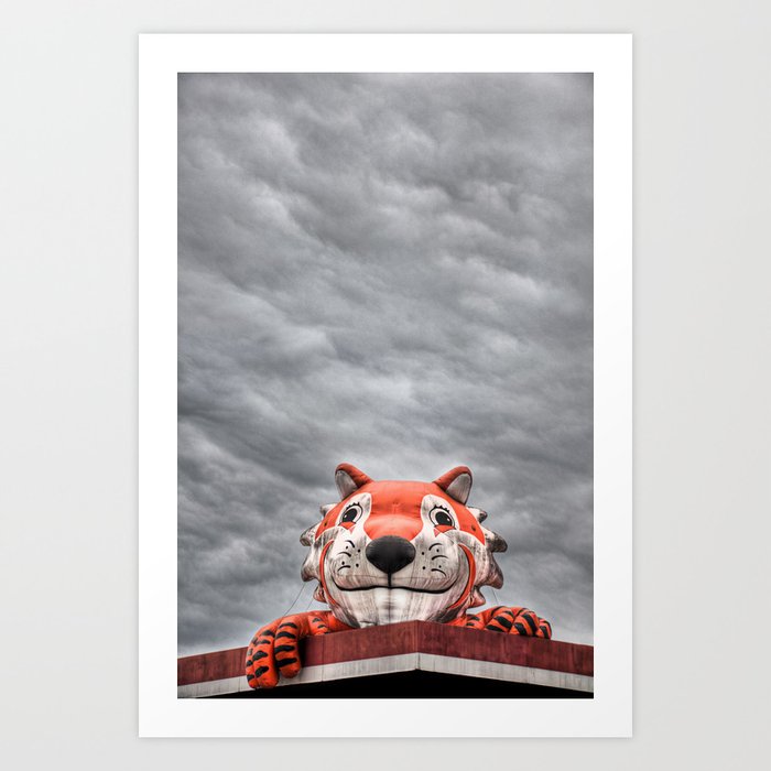 The Eye of the Tiger Art Print