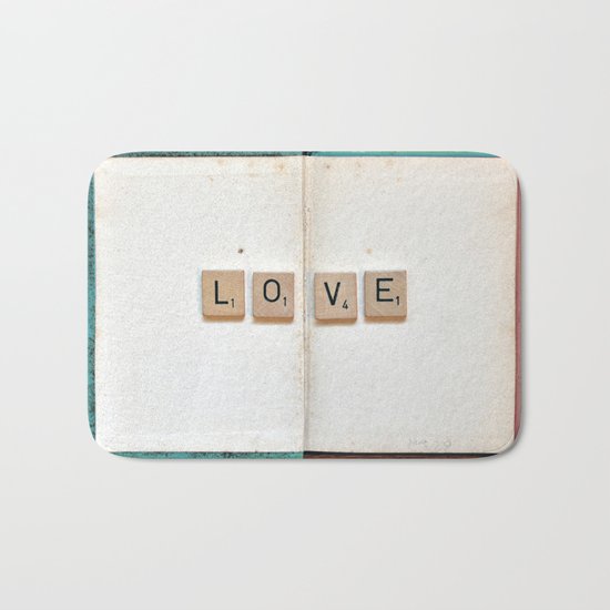 Book Love Bath Mat