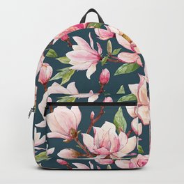 Big Pink Rose Trendy Collection Backpack