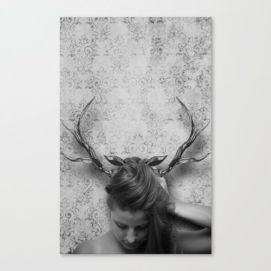 Oh Deer, Me Canvas Print