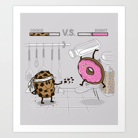 Duelicious Art Print