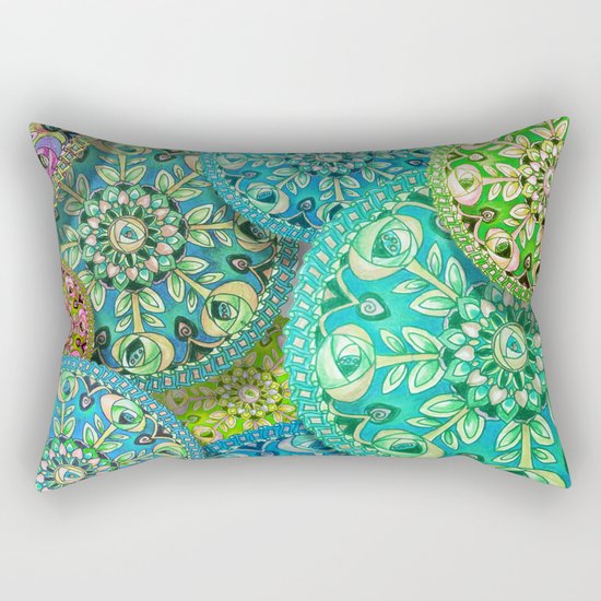 And The Wheels Rectangular Pillow