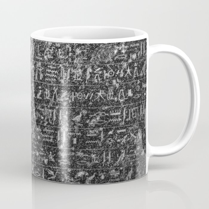 Hieroglyphs, Logographic Writing System Coffee Mug