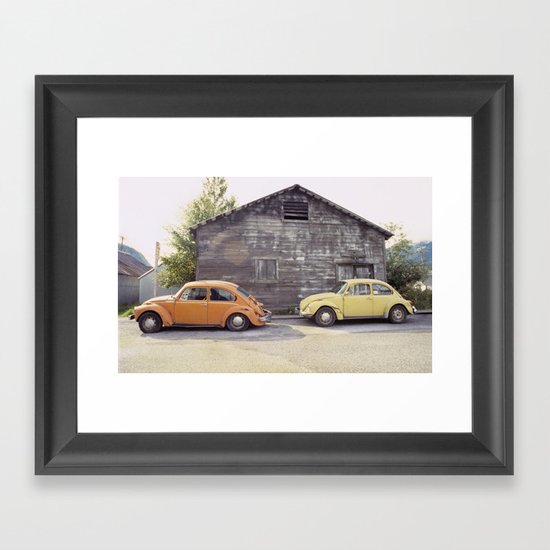 Skagway Alaska Scene Framed Art Print
