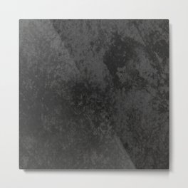 Dark marble Metal Print