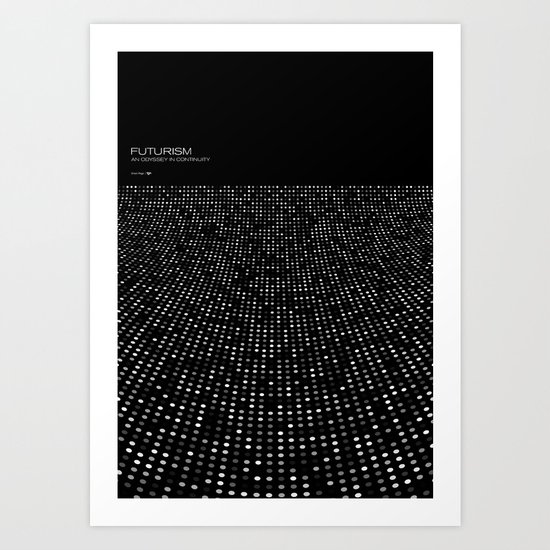 Futurism - Curved Space Art Print