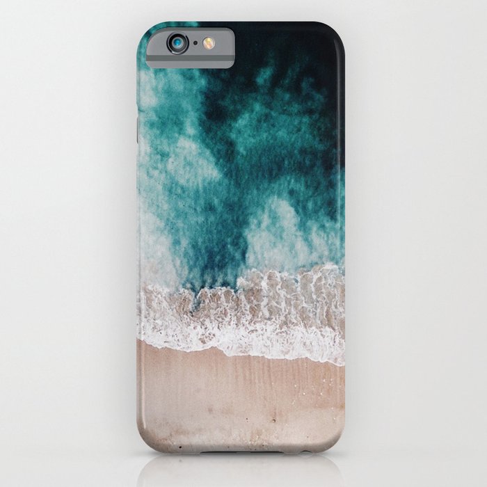 ocean (drone photography) iphone case
