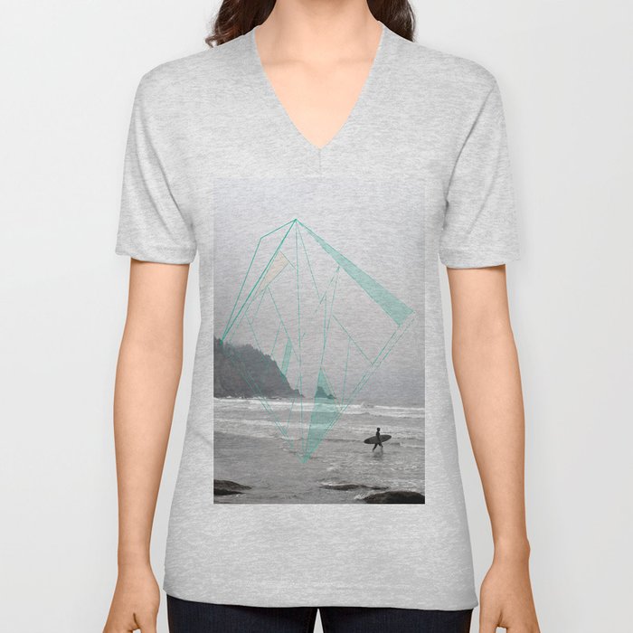 The Oregon Coast V Neck T Shirt