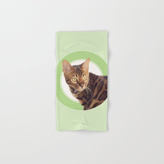 Boris the cat - Boris le chat Hand & Bath Towel