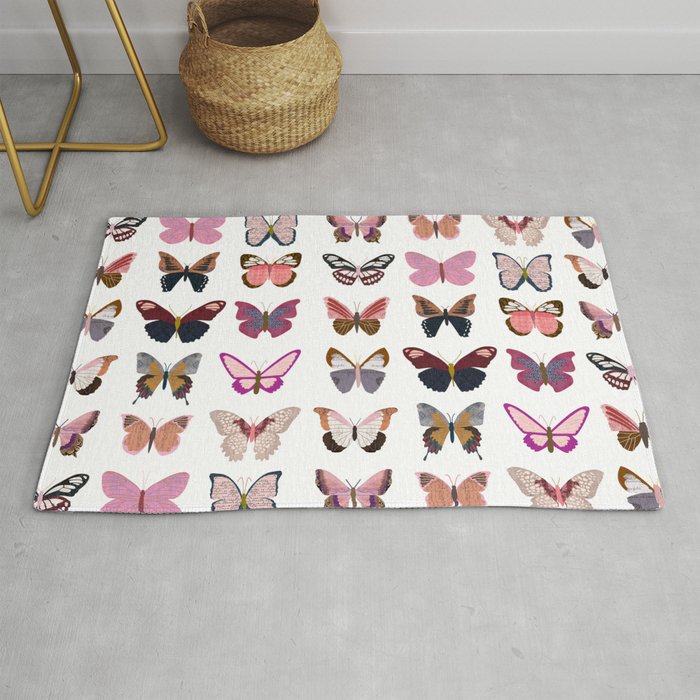 Pink Cowboy Boots Rug by Lindsey Kay Co