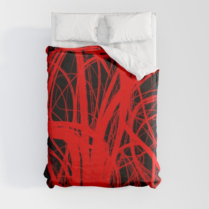 Expressionist Painting. Abstract 106. Duvet Cover