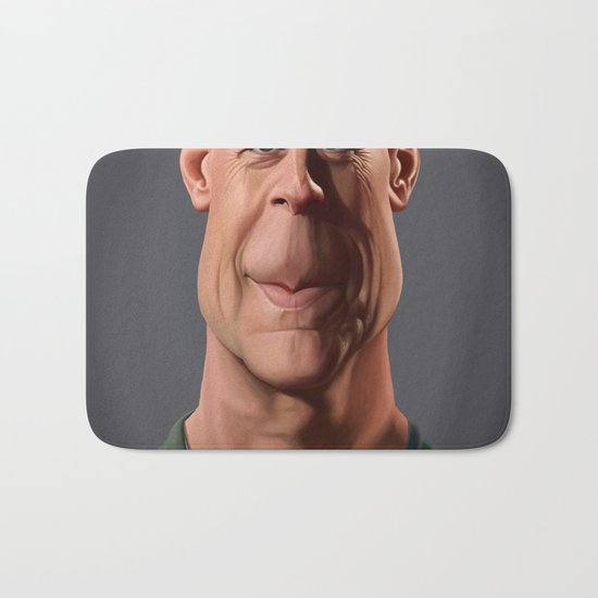 Celebrity Sunday - Bruce Willis Bath Mat