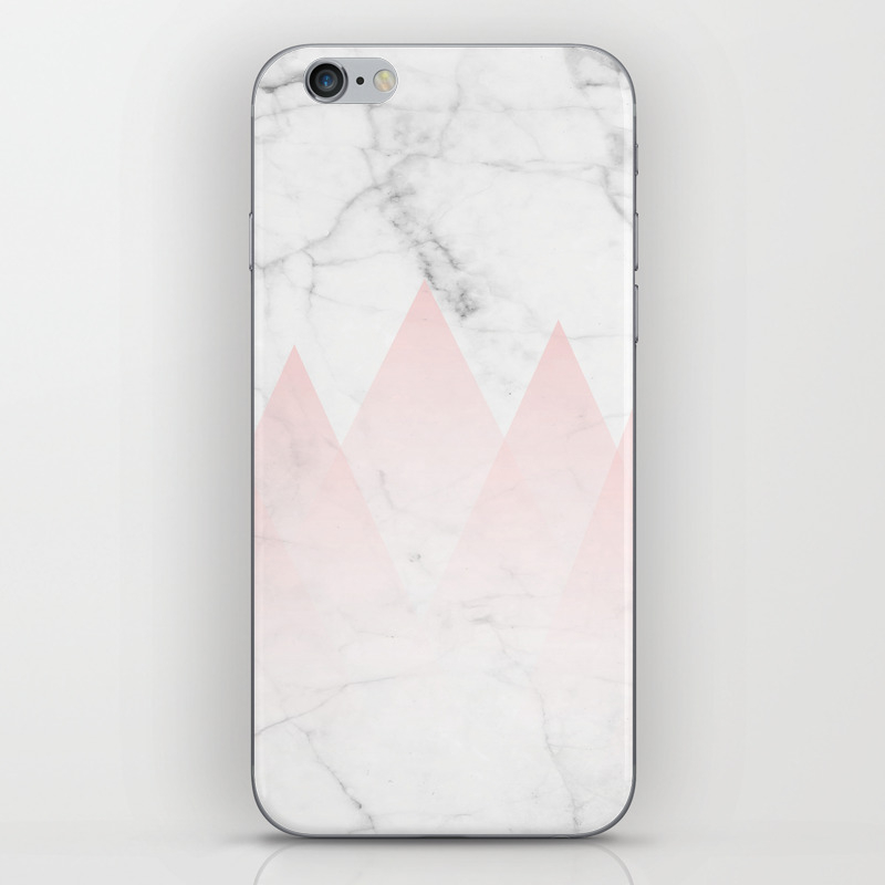 White Marble Background Pink Abstract Triangle Mountains Iphone Skin By 5mmpaper Society6 For those who love classic decor, our marble wallpaper is perfect and simply. society6