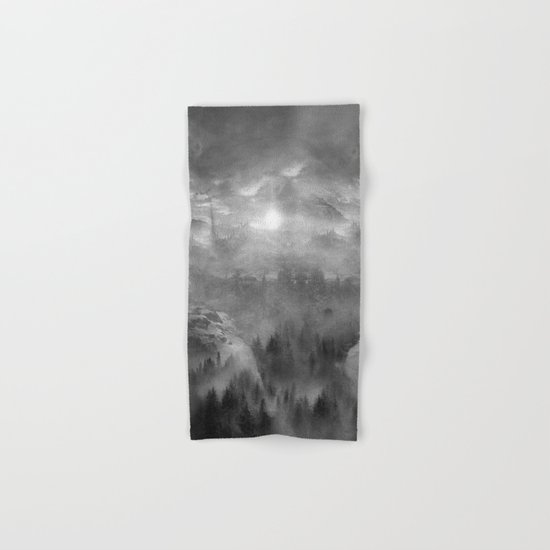 Black and White - Wish You Were Here (Chapter I) Hand & Bath Towel