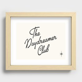 The Daydreamer Club Recessed Framed Print