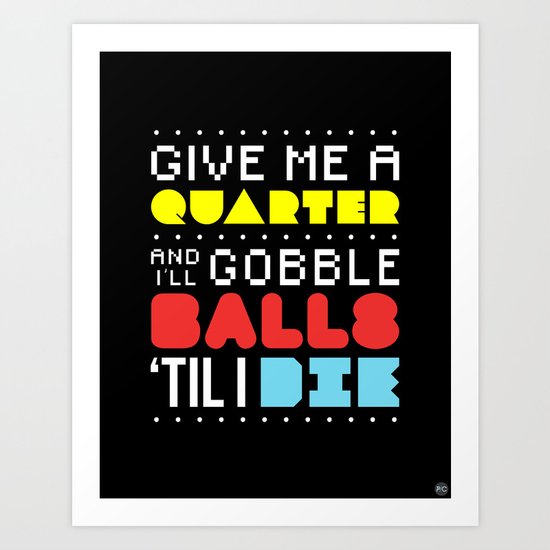 'Gobble Gobble' Art Print