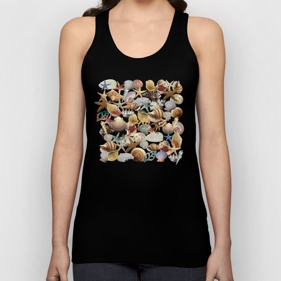 Sea Shell Mania Unisex Tank Top