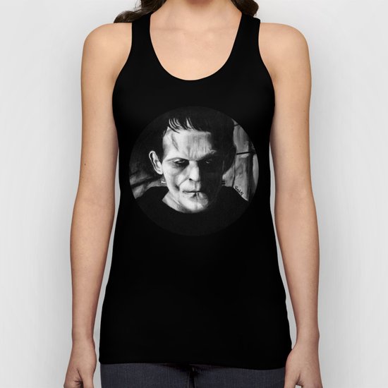 THE MONSTER of FRANKENSTEIN - Boris Karloff Unisex Tank Top