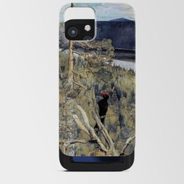 Akseli Gallen-Kallela - Great Black Woodpecker iPhone Card Case